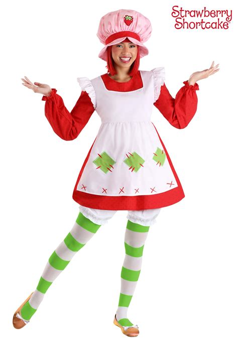 adult strawberry halloween costume|strawberry shortcake costume for adults.